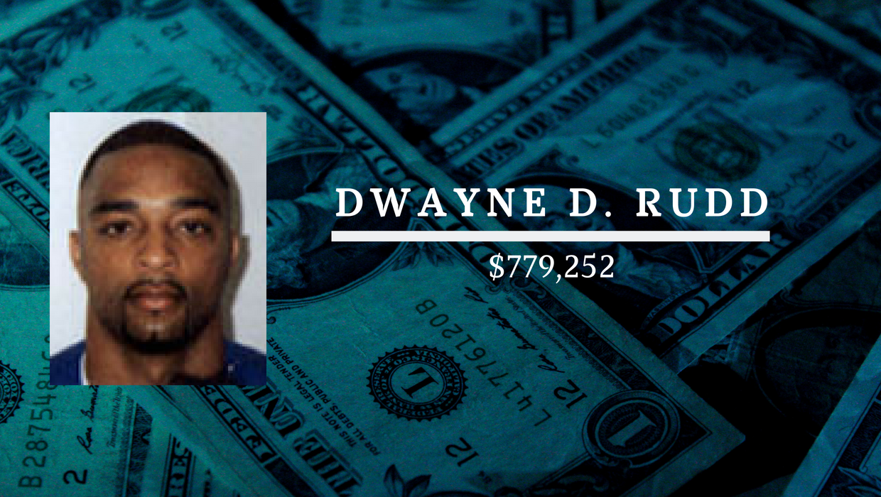 Dwayne D. Rudd: $779,252
